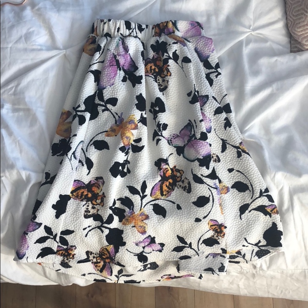 Floral skirt